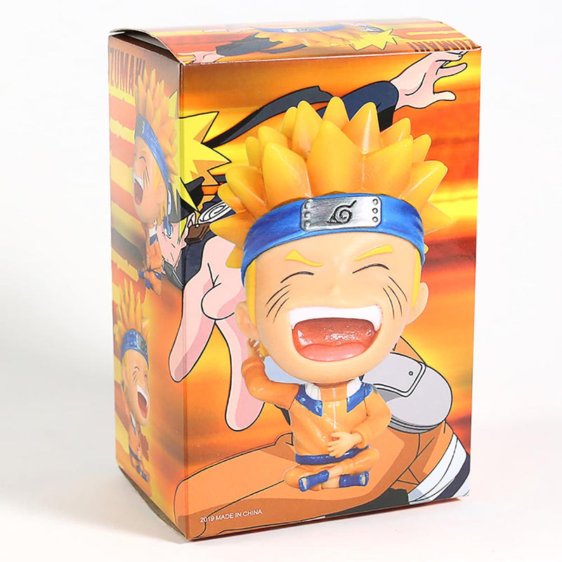 Naruto Shippuden Uzumaki Naruto Laughing Ver Action Figure Toy 10cm