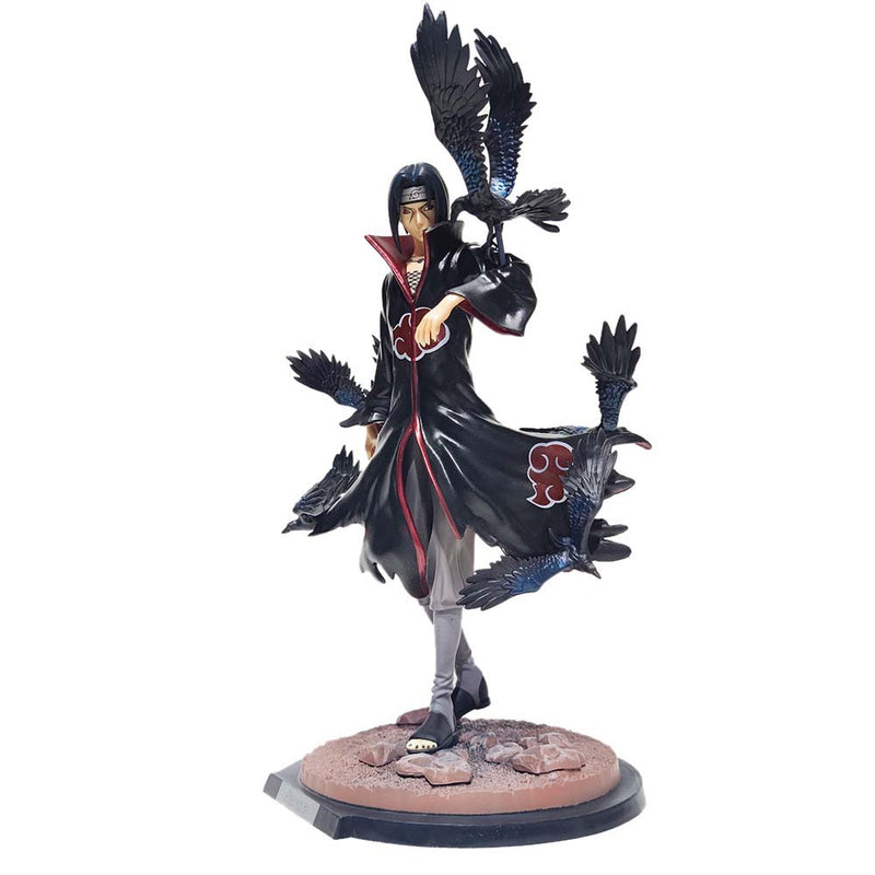 Naruto Uchiha Itachi with Crows Action Figure Model Toy 34cm