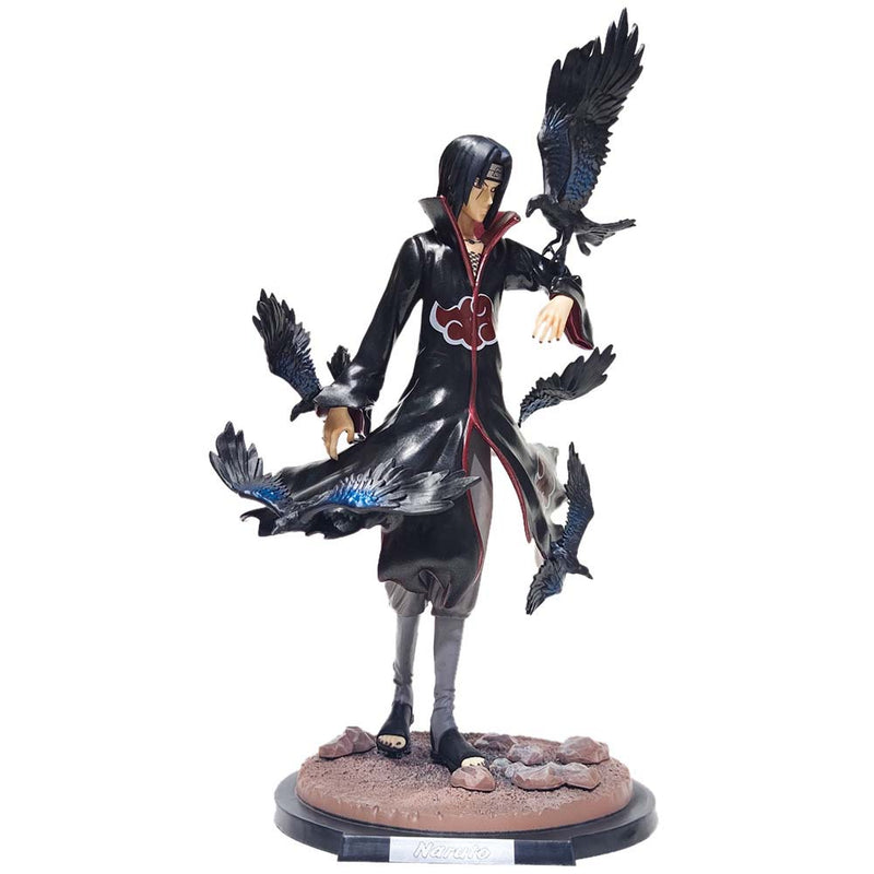 Naruto Uchiha Itachi with Crows Action Figure Model Toy 34cm