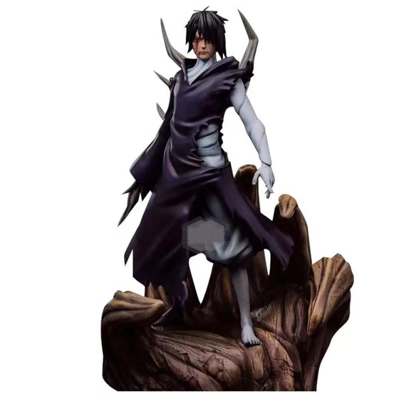 Naruto Uchiha Obito Action Figure Collectible Model Toy 28cm