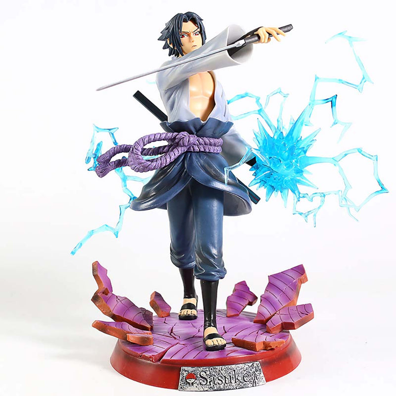 Naruto Uchiha Sasuke Action Figure Collection Model Toy 28.5cm