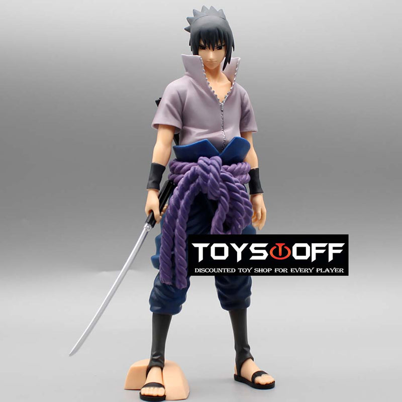 Naruto Uchiha Sasuke Action Figure Model Toy 29cm