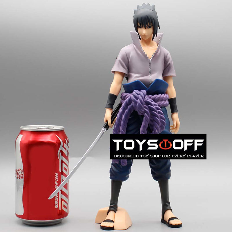 Naruto Uchiha Sasuke Action Figure Model Toy 29cm