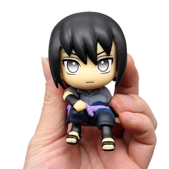 Naruto Uchiha Sasuke Q Ver Action Figure Model Toy 8cm
