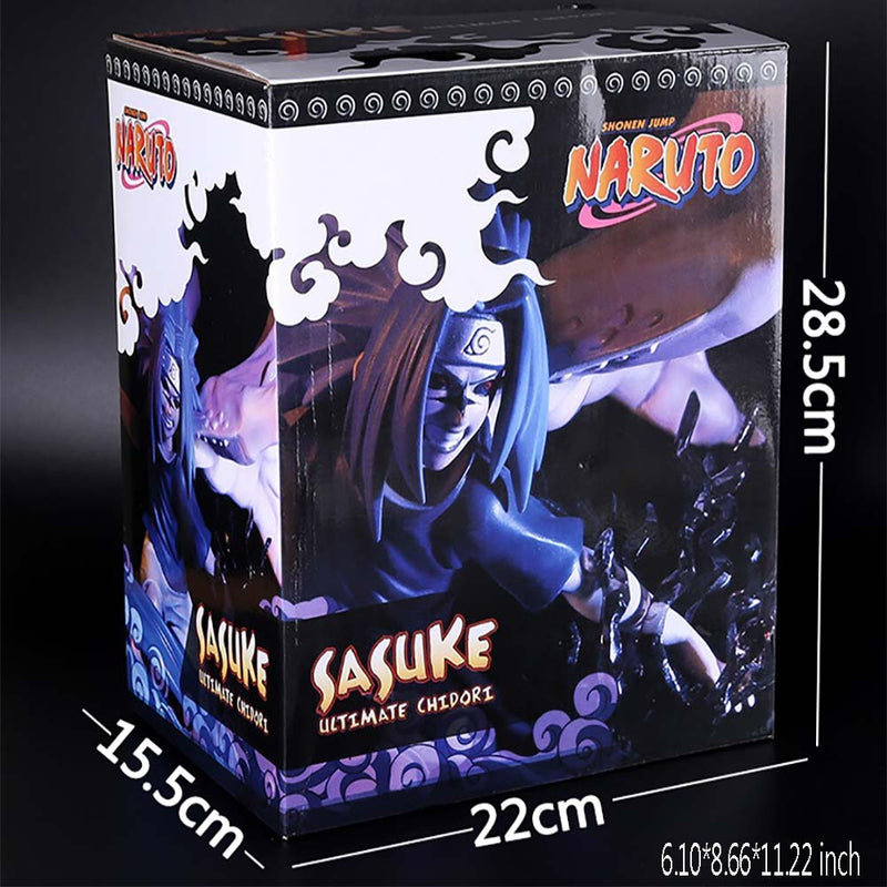 Naruto Uchiha Sasuke Tidori Action Figure Collectible Model Toy 19cm