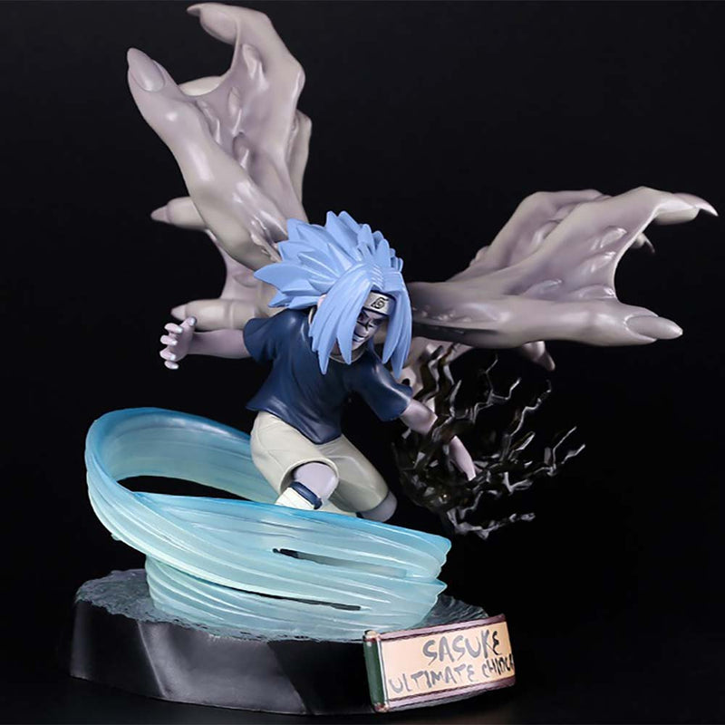 Naruto Uchiha Sasuke Tidori Action Figure Collectible Model Toy 19cm