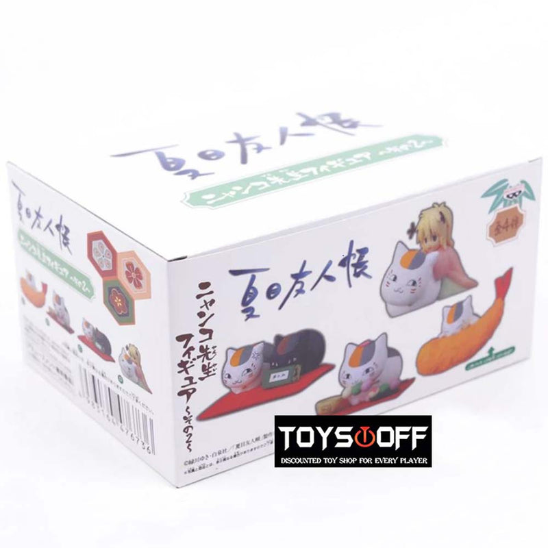 Natsume Yuujinchou Nyanko Sensei Madara Action Figure Model Toy 4pcs