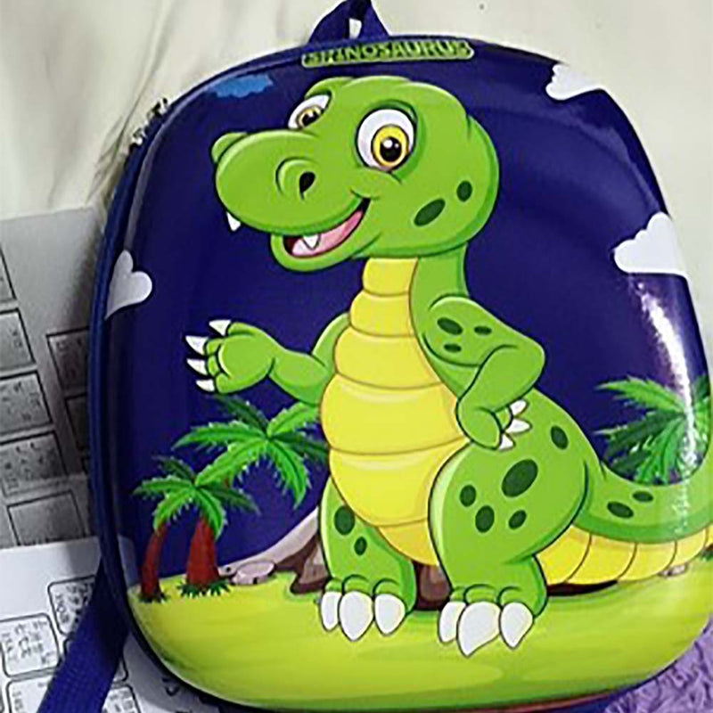 New Cartoon Dinosaur Hard Shell Style Kindergarten Boys Girls Waterproof Schoolbag - Toysoff.com