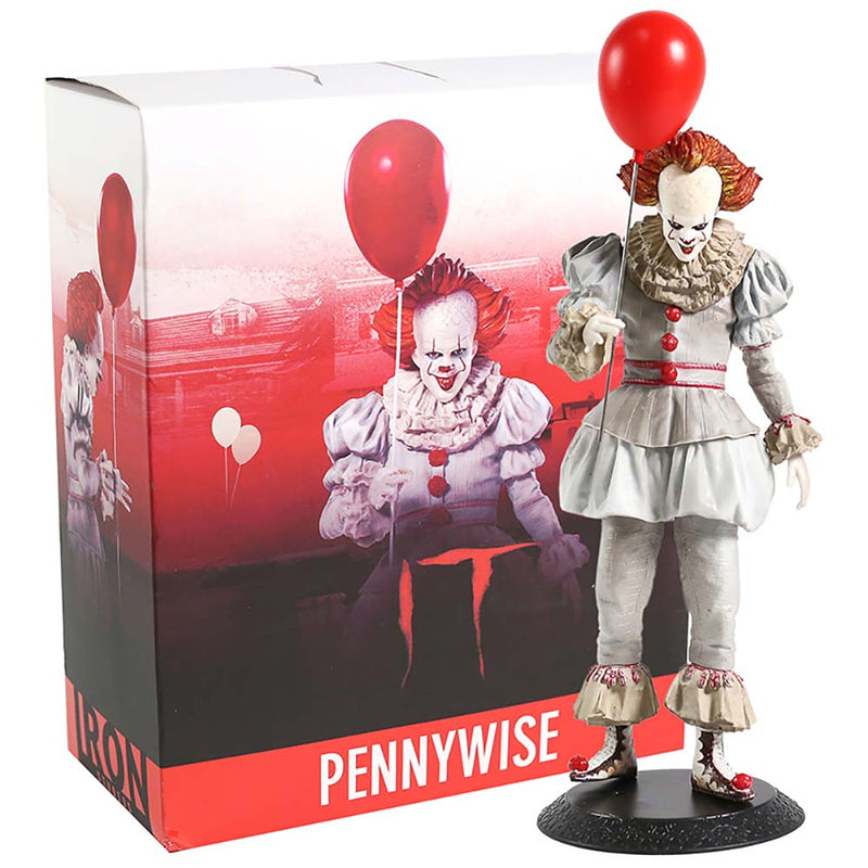 New Edition Stephen King's It Pennywise Changeable Head Action Figure 20CM - Toysoff.com
