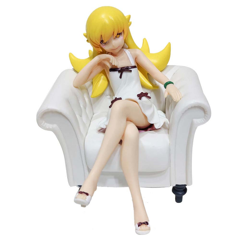 Nisemonogatari Oshino Shinobu Sofa Ver Action Figure Girl Model Toy 12cm
