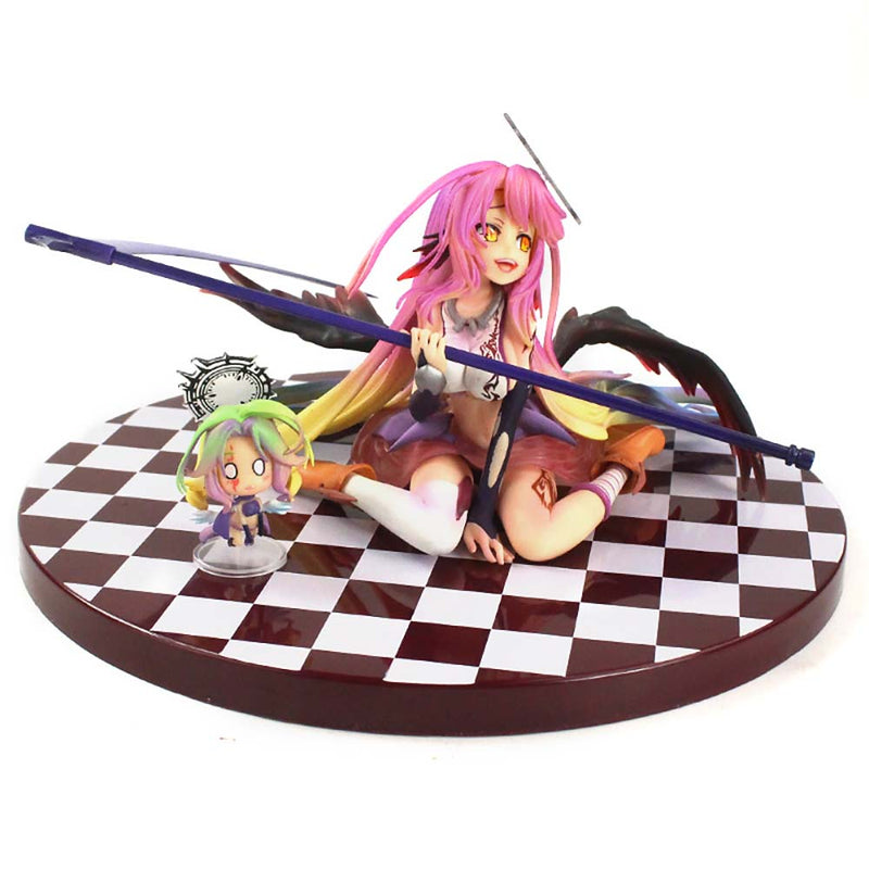 No Game No Life Jibril Action Figure Model Sexy Girl Toy 15cm