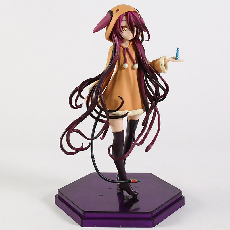 No Game No Life Schwi Action Figure Collectible Model Toy 18cm