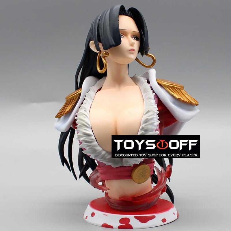 One Piece Boa Hancock Action Figure Sexy Bust Model Toy 17cm