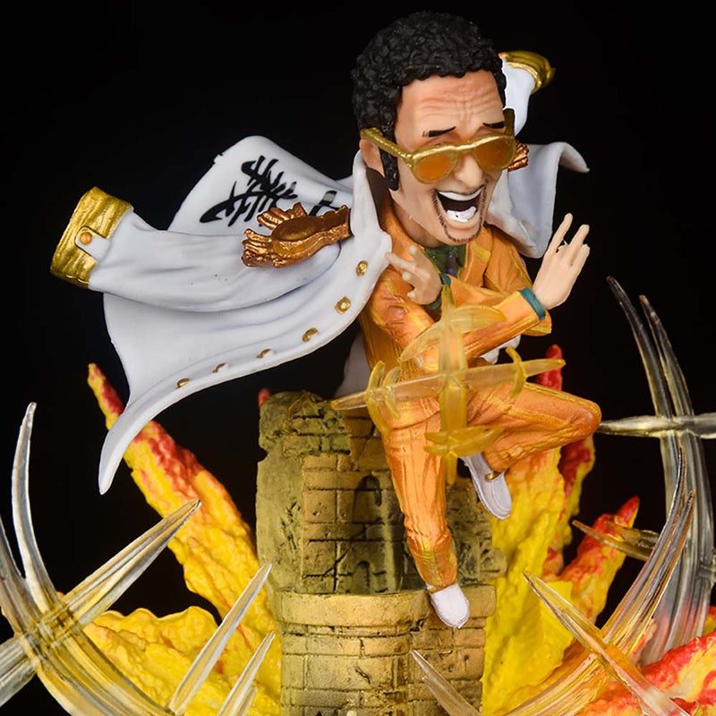 One Piece Borsalino Action Figure Collectible Model Toy 12cm