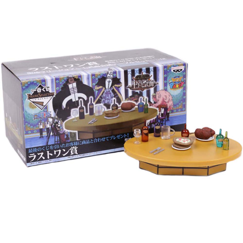 One Piece Conference Table Action Figure Model Toy Set 7cm