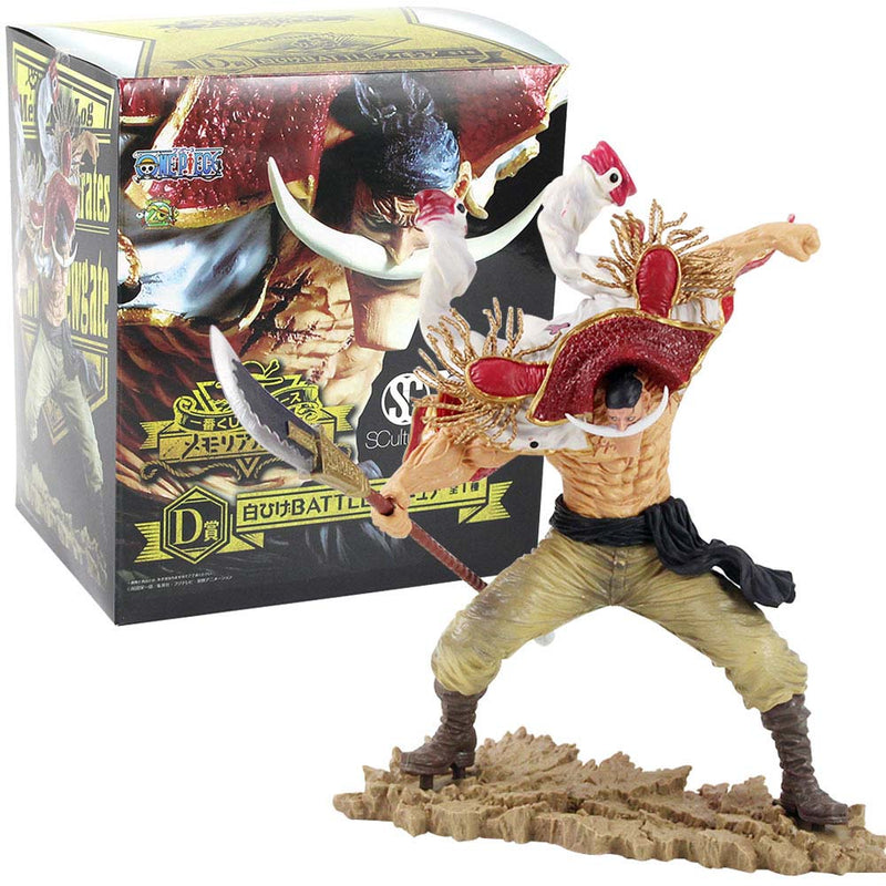 One Piece Edward Newgate Action Figure Collectible Model Toy 22cm