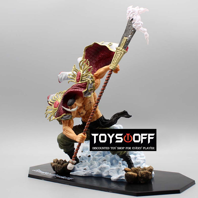 One Piece Edward Newgate Action Figure Model Toy 29cm