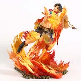 One Piece Fire Fist Portgas D Ace Statue Collectible Model 24CM - Toysoff.com