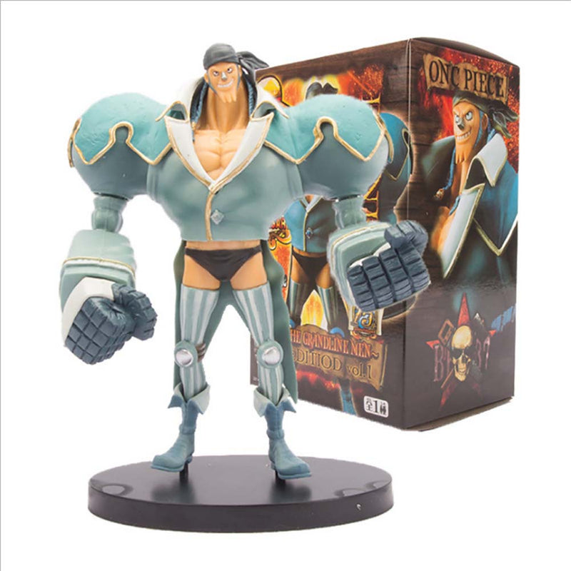 One Piece Franky Action Figure Collectible Model Toy 18cm