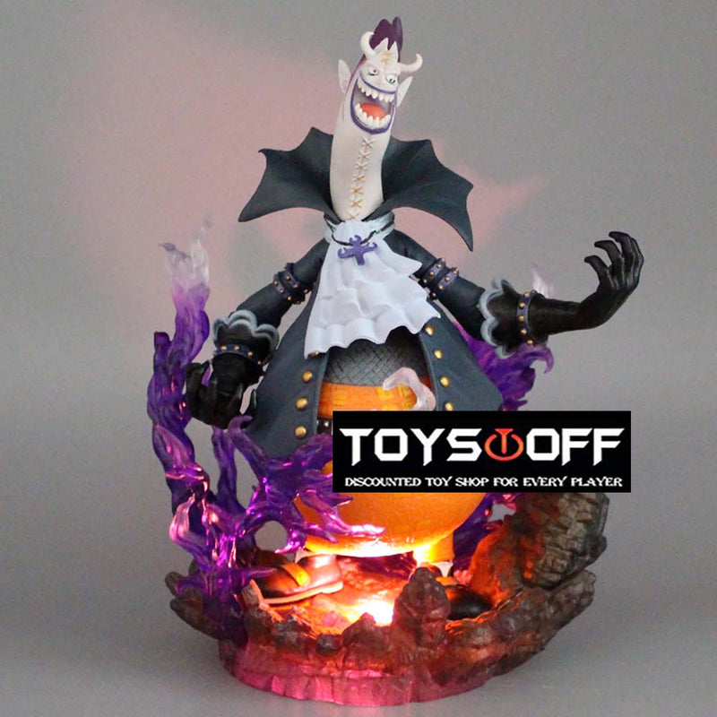 One Piece Gekko Moria Action Figure Toy With LED Light 20cm