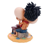 One Piece Monkey D Luffy Cute Action Figure Model 12CM - Toysoff.com