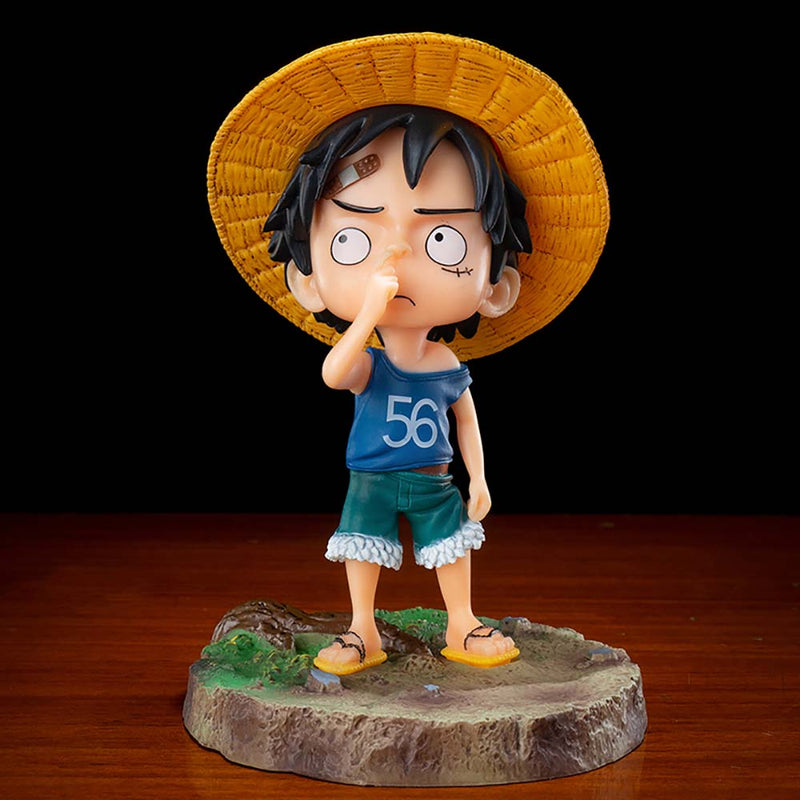 One Piece Monkey D Luffy Q Ver Action Figure Model Toy 15cm