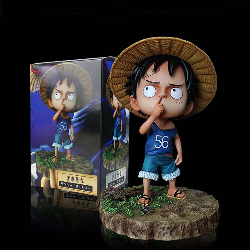 One Piece Monkey D Luffy Q Ver Action Figure Model Toy 15cm