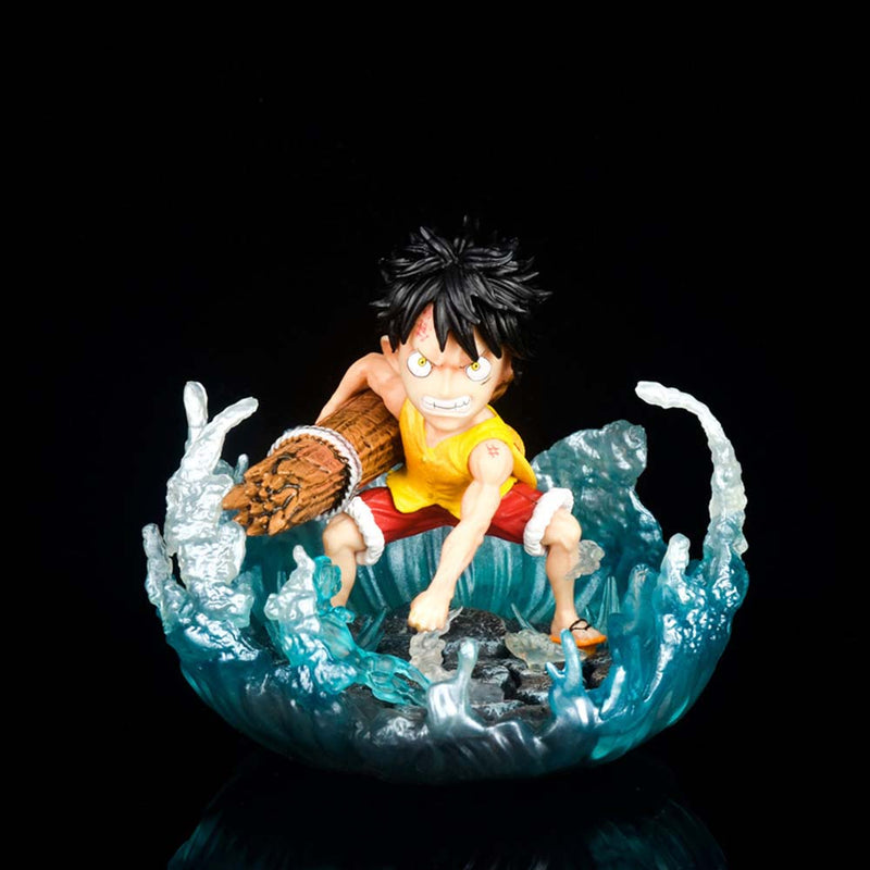 One Piece Monkey D Luffy Q Ver Action Figure with Light 8cm