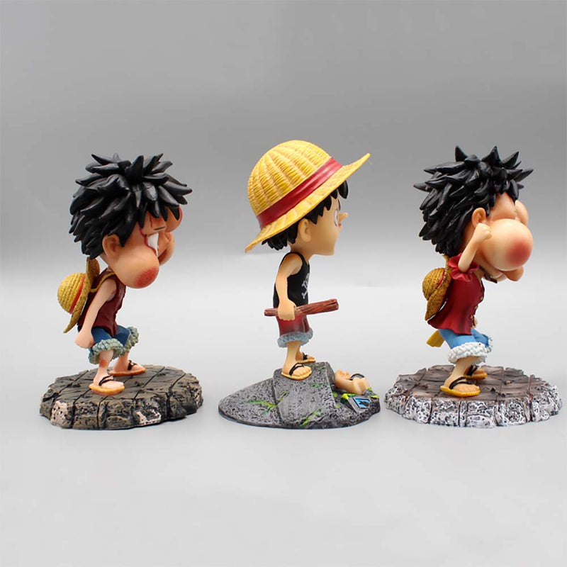 One Piece Monkey D Luffy Silly Ver Action Figure Toy 15cm