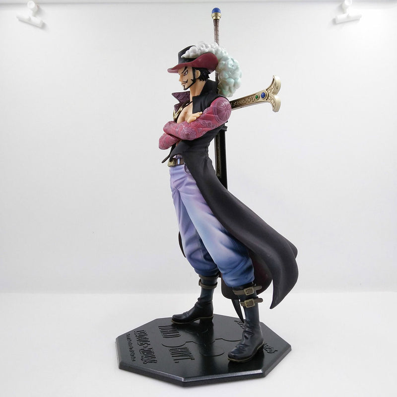 One Piece POP DX Dracule Mihawk Action Figure Collectible Model Toy 22cm