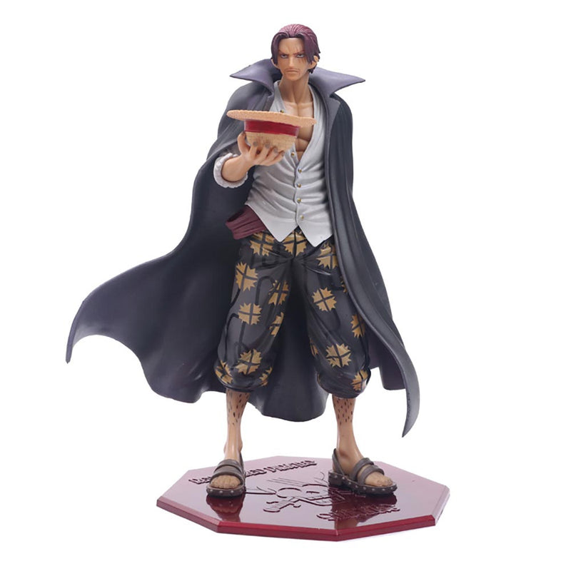 One Piece POP Deluxe Red Haired Pirates Shanks Action Figure 25cm