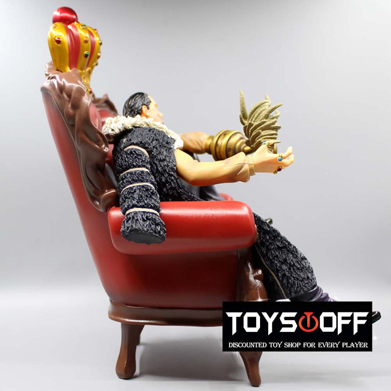 One Piece POPXL Sir Crocodile Action Figure Collectible Model Toy 26cm