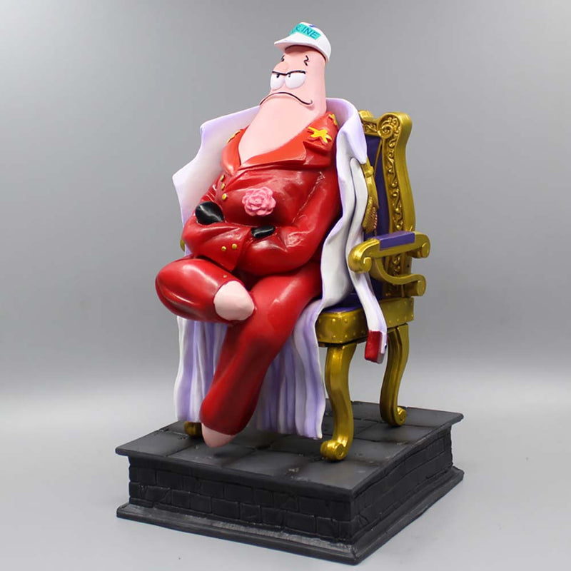 One Piece Patrick Star Cos Sakazuki Action Figure Model Toy 20cm
