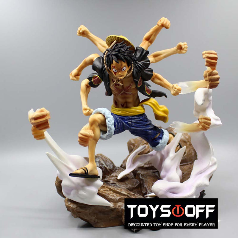 One Piece Phantom Fist Monkey D Luffy Action Figure Toy 21cm