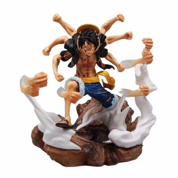 One Piece Phantom Fist Monkey D Luffy Action Figure Toy 21cm