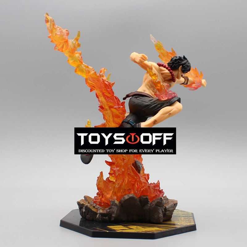 One Piece Portgas D Ace Action Figure Model Toy 21cm