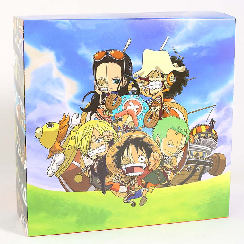 One Piece Q Version Luffy Robin Sanji Zoro Chopper Usopp Action Figure 6pcs/set