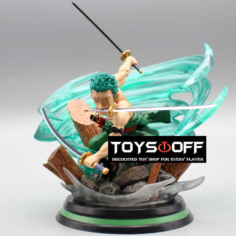 One Piece Roronoa Zoro Action Figure Collectible Model Toy 13cm
