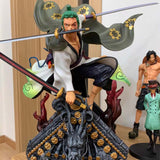 One Piece Roronoa Zoro Action Figure Statue Collectible Model 50CM - Toysoff.com