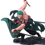 One Piece Roronoa Zoro Battle Posture Figure 17.5CM - Toysoff.com