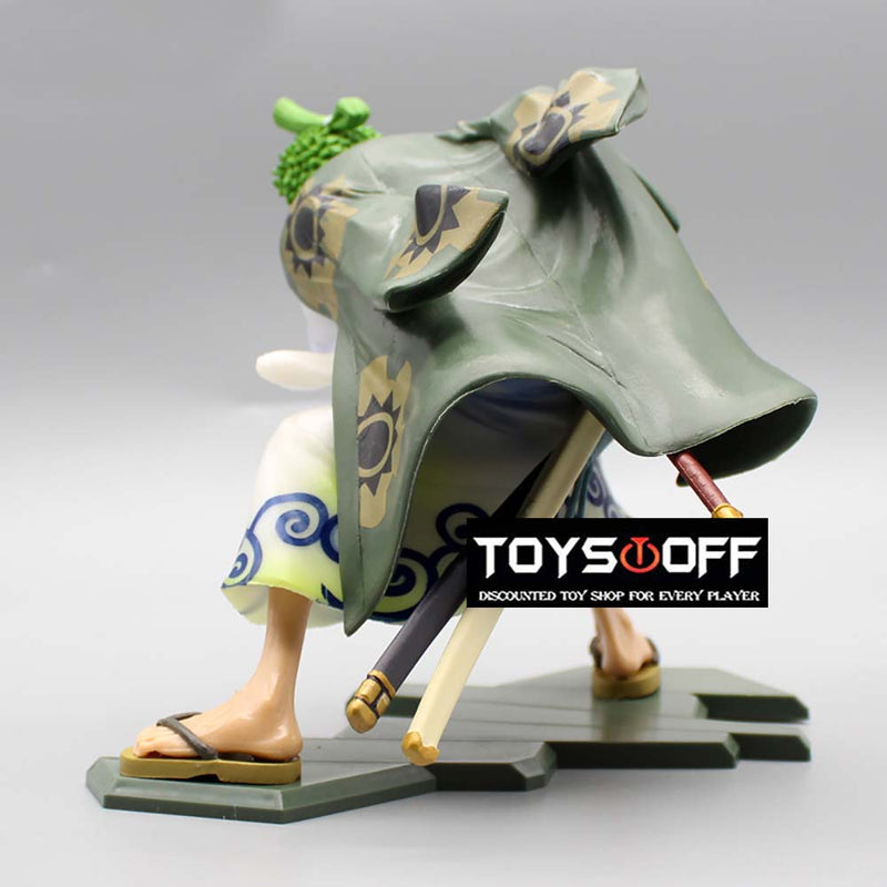 One Piece Roronoa Zoro Knife Battle Ver Action Figure Toy 16cm