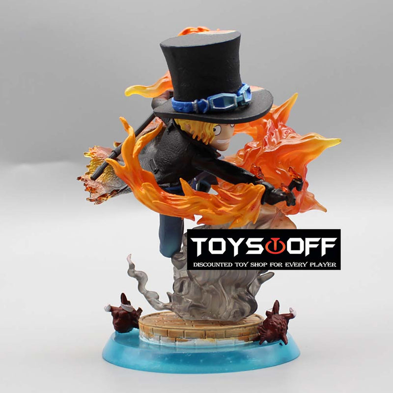 One Piece Sabo Q Ver Action Figure Model Toy 11cm