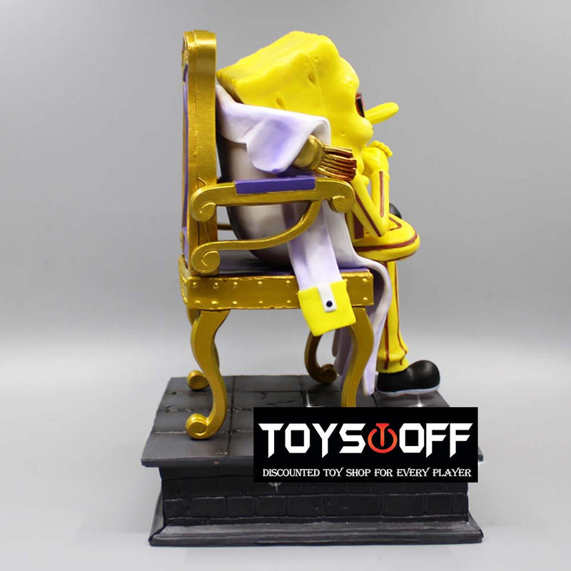 One Piece SpongeBob Cos Borsalino Action Figure Model Toy 20cm