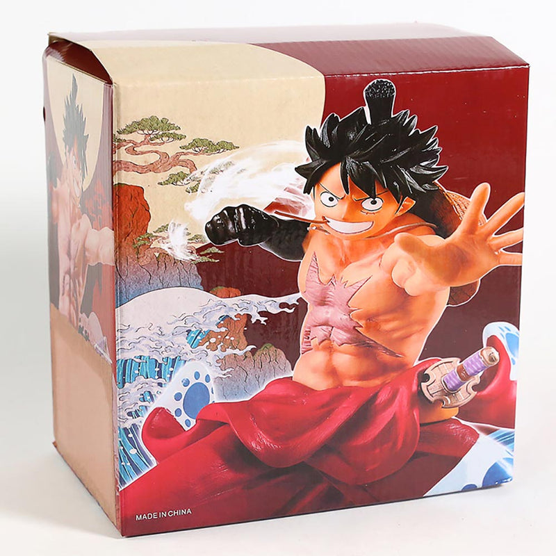 One Piece Wano Country Monkey D Luffy Action Figure 21cm