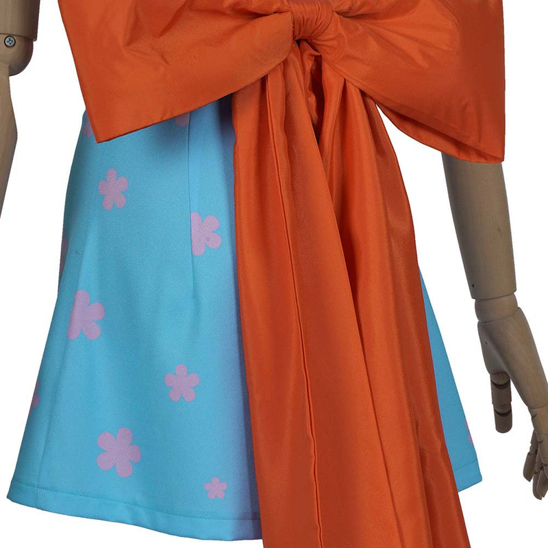 One Piece Wano Country Nami Cosplay Costume Wanokuni Style Dress Outfit