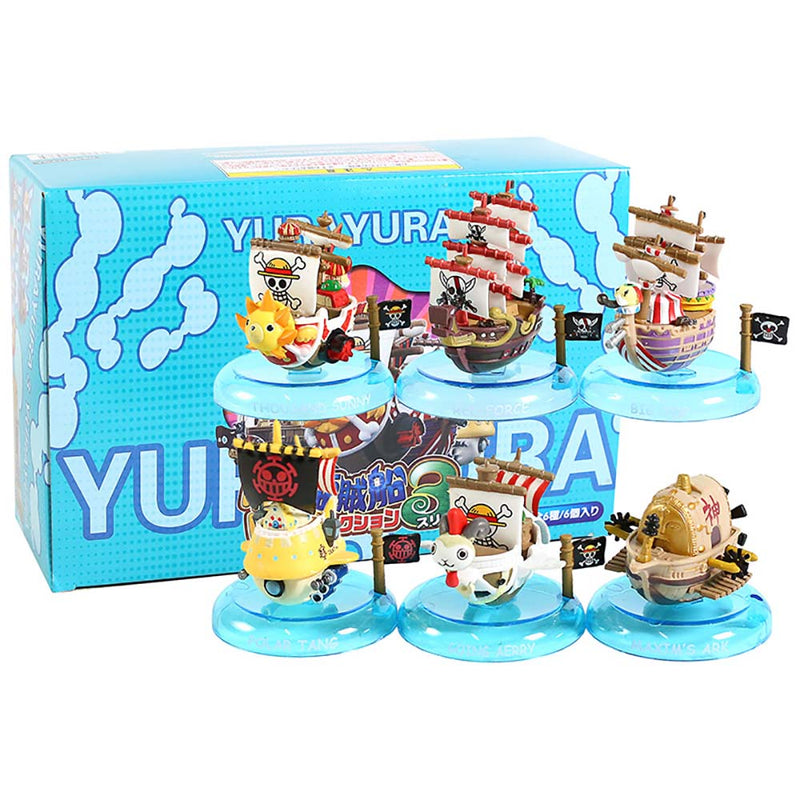 One Piece Yura Yura Pirate Ship Action Figure Model Toy