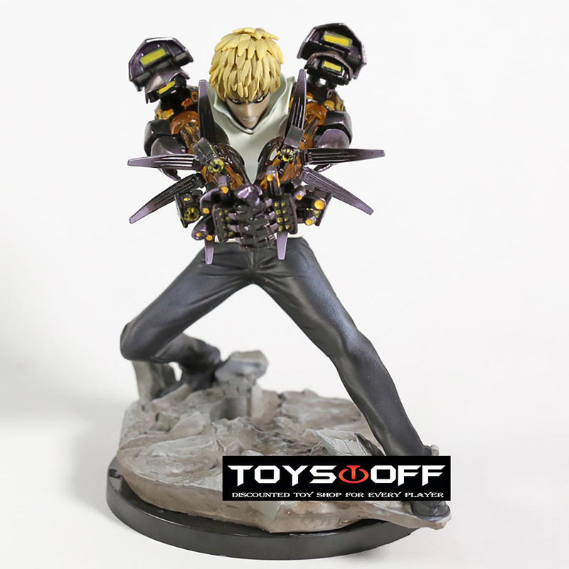 One Punch Man Genos Action Figure Collectible Model Toy 15cm