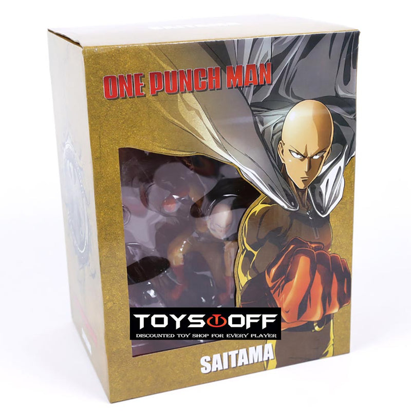One Punch Man Saitama Action Figure Collectible Model Toy 24.5cm