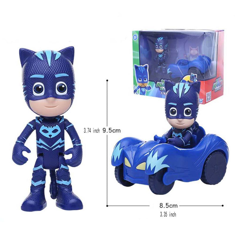 PJ Masks Catboy Gekko Owlette Romeo Night Ninja Model Driving Toys