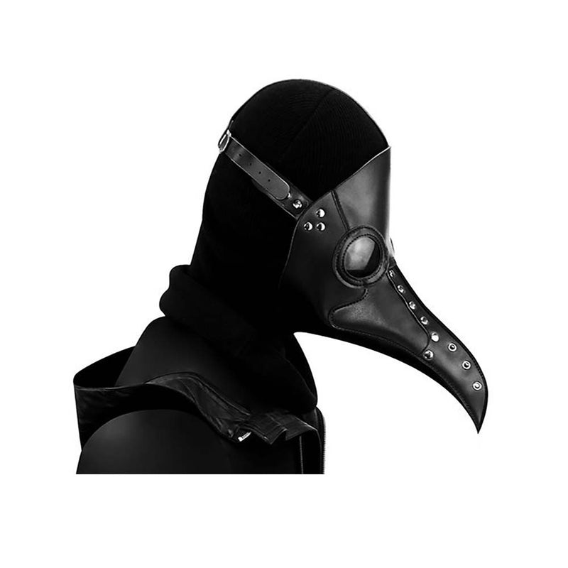 Plague Doctor Mask PU Retro Bird Mouth Halloween Cosplay Prop